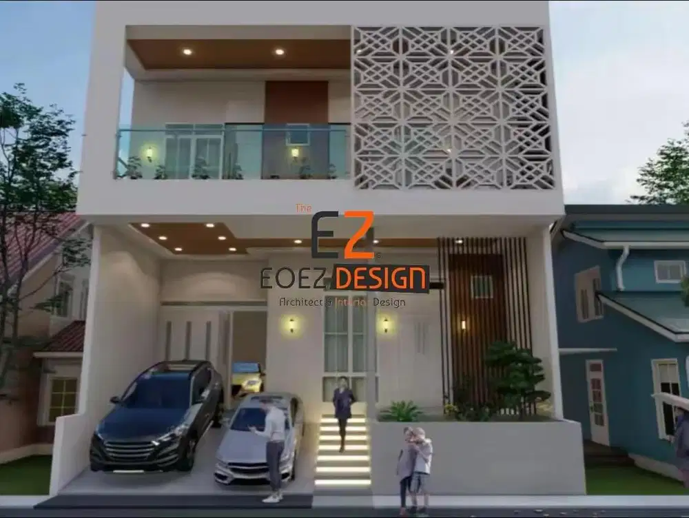 Desain Rumah Harga Termurah 5 jutaan sudah include RAB dan Animasi