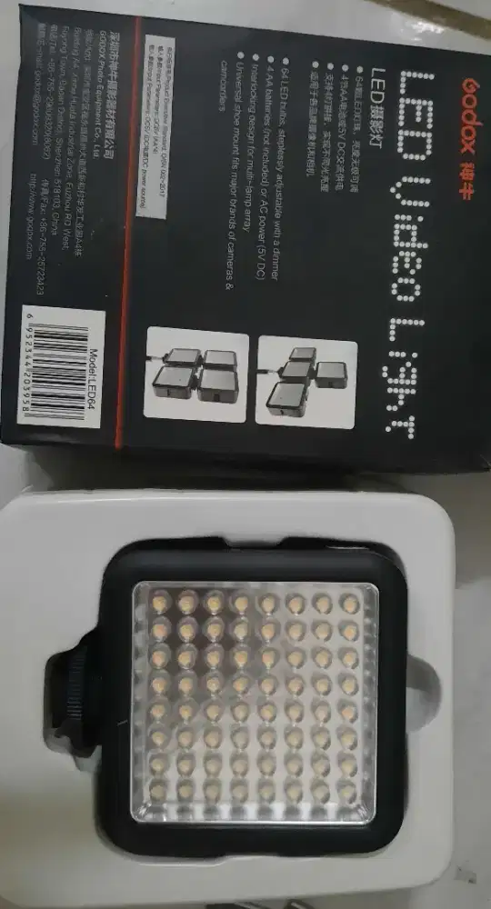 Godox LED Light fullset