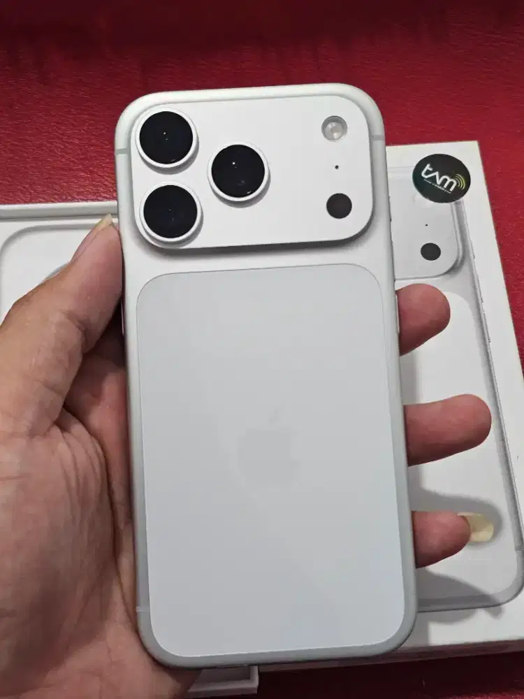 Iphone 17 pro 256gb silver ibox like new fulset ori