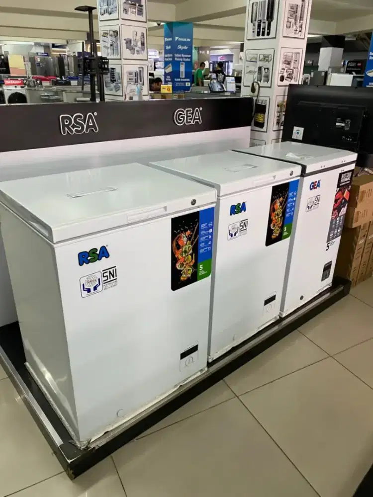 Promo cicilan freezer bunga 0% Gratis 1x angsuran tanpa dp