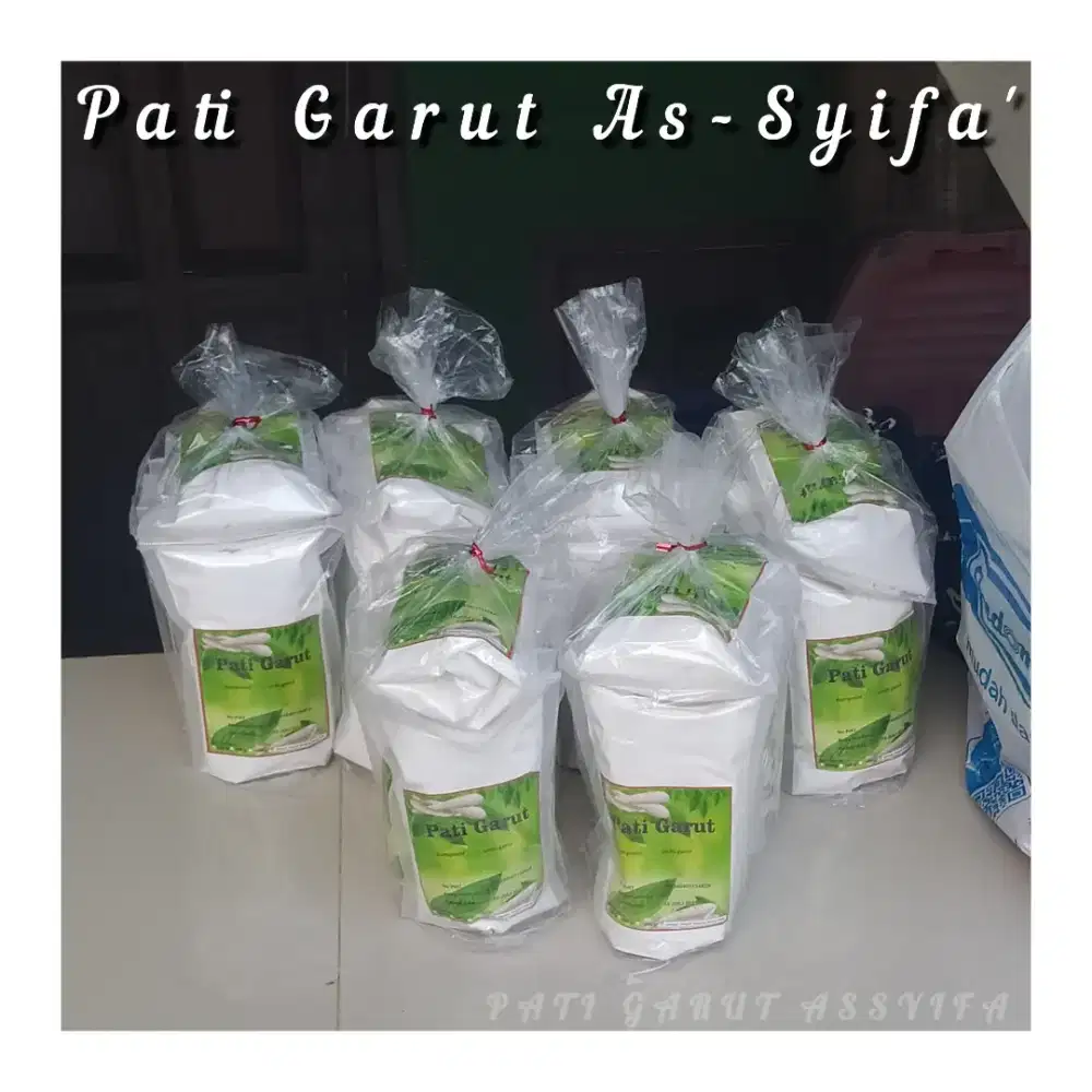 Tepung Pati Garut 100% Asli
