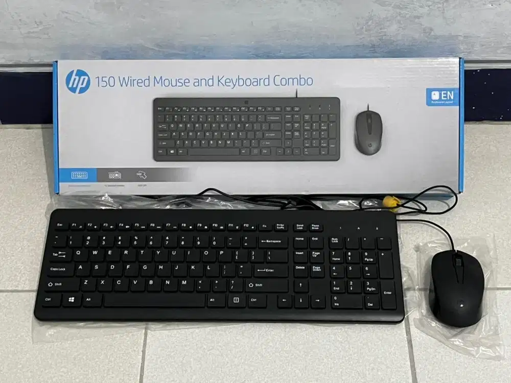 Wired Keyboard Combo HP 150