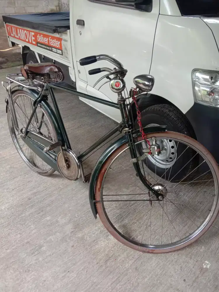 Sepeda onthel/unto lanang