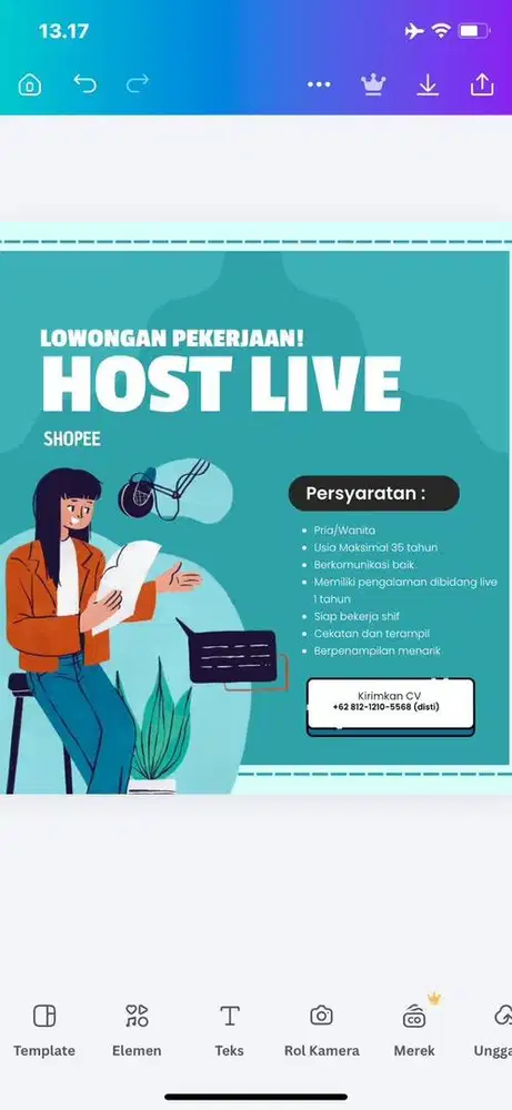 HOST PENGALAMAN