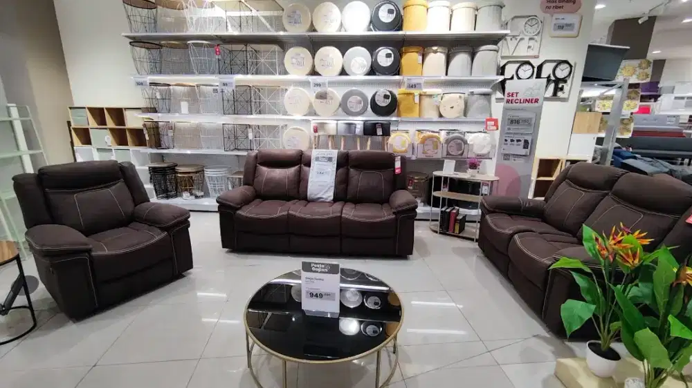 Promo murah sofaset recliner