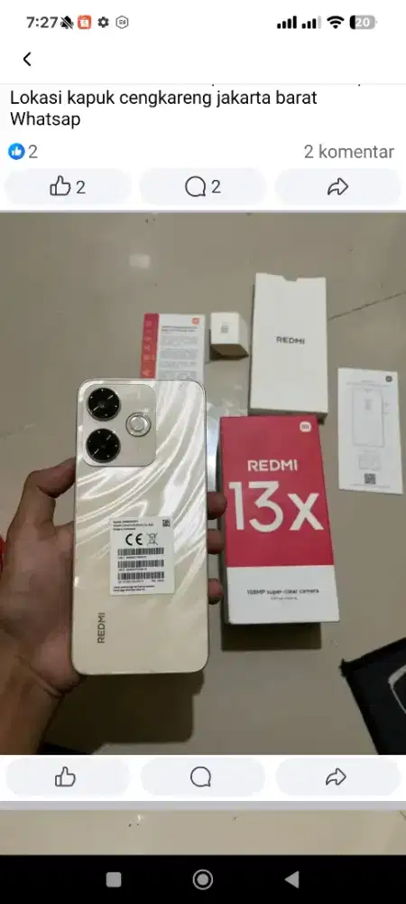 Redmi 13x Cream 8/256