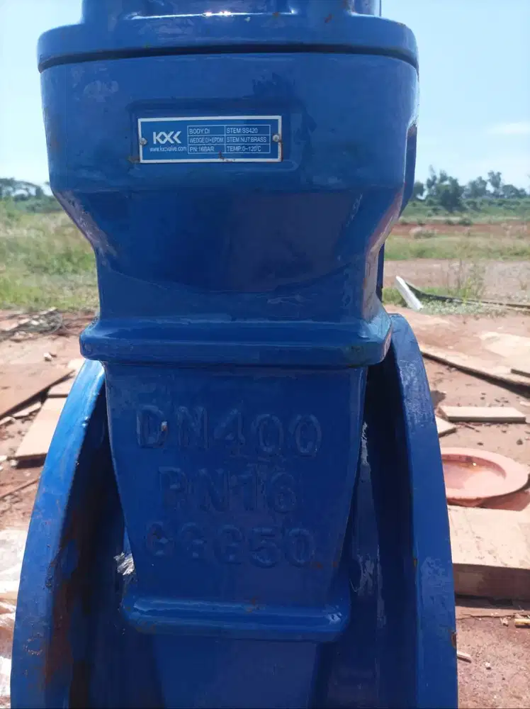 Gate valve resilient pn16 dn400