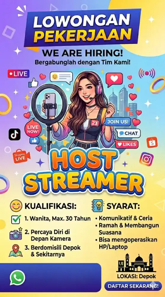 Loker host streamer