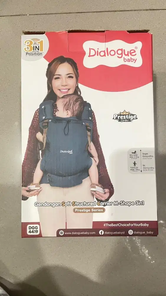 Gendongan M Shape Diogue Baby