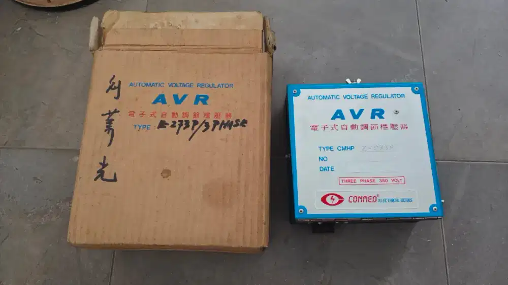 AVR Automatic Volatage Regulator - Genset Stabilizer 3 Phase