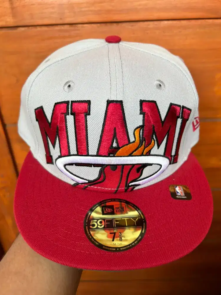 Snapback New Era Cap 59FIFTY NBA Miami Original