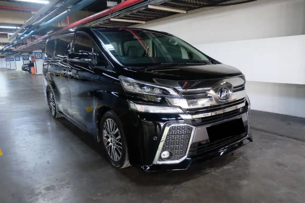 PLAT GENAP 2017 Toyota Vellfire ZG Premium Sound JBL TDP 120JT