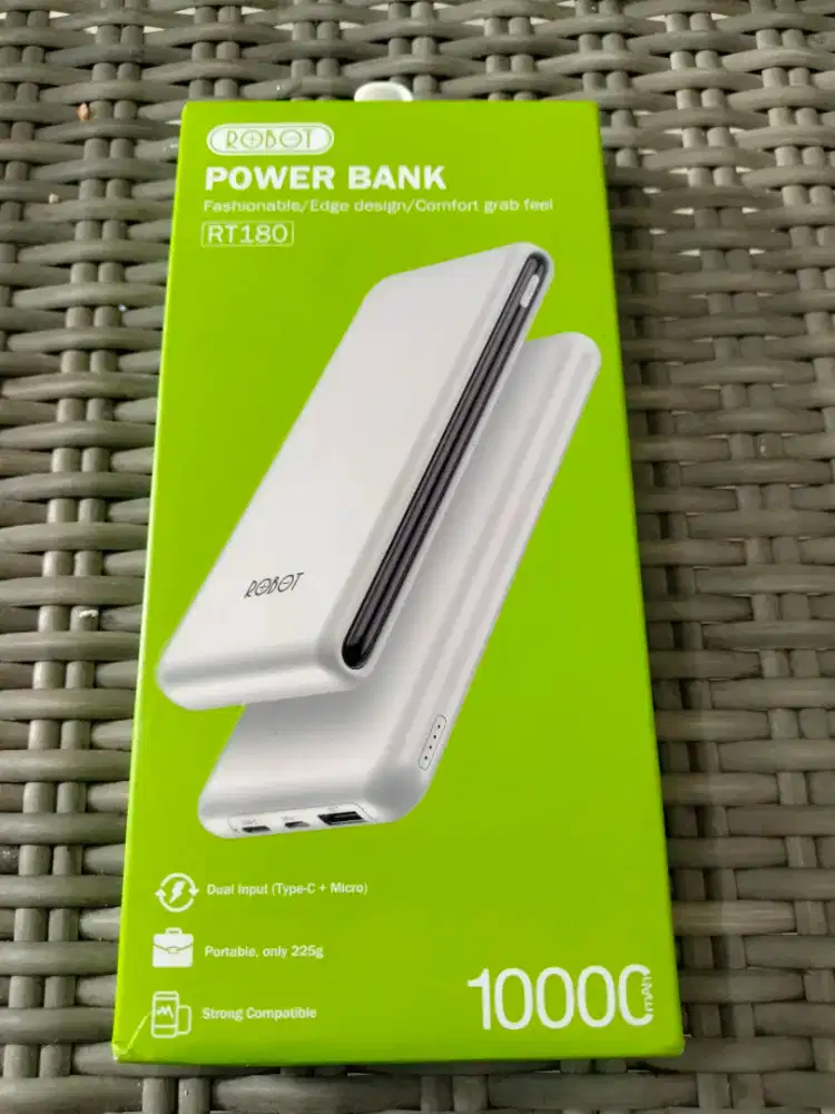 Powerbank Robot RT180, 10.000 mAh