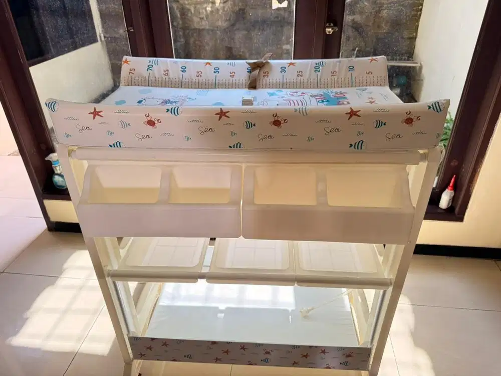 Pliko baby bath dan changing diaper
