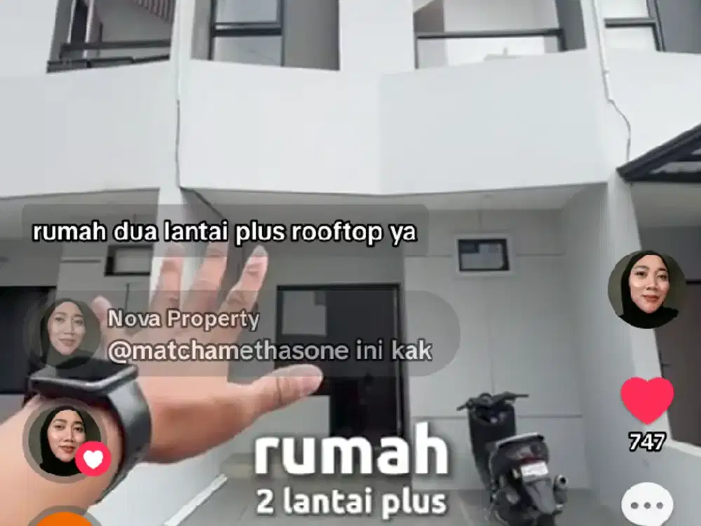 5jt all in, free DP, free biaya*. cicilan mulai 6 JT. 10menit TB Simatupang, nempel tol. Dekat LRT Ciracas & TJ Pasar Rebo. 2lantai + rooftop. Siap Huni Ready Stock
