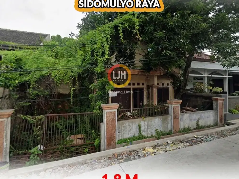 Dijual Rumah Sidomulyo Raya, LT 240 m², 3 KT, SHM, Harga 1,8 M
