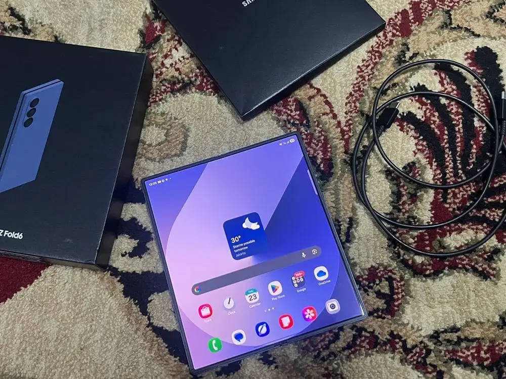 Samsung Galaxy Z Fold 6 12/256Gb Navy Fullset Original SEIN No Minus