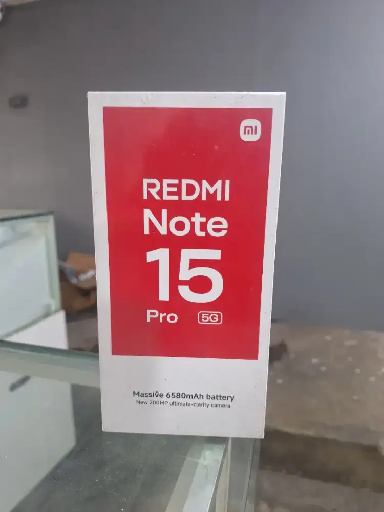 Redmi Note 15 Pro 5G 8/256 Garansi Resmi 15 Bulan