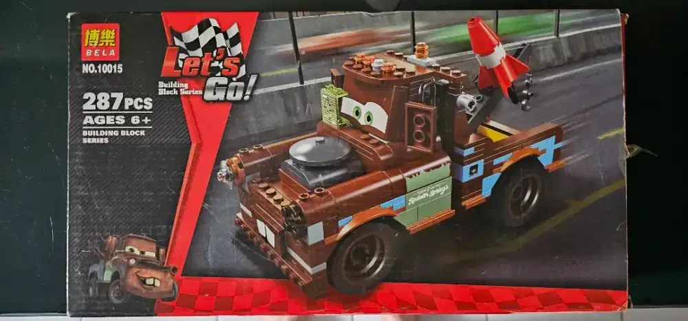 Brick Sembo Block Cars Bat Hero Mobil Batman bukan Lego