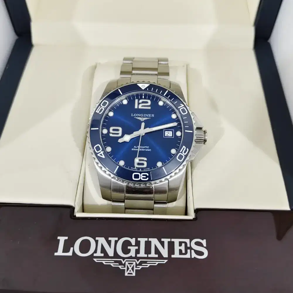 [For Sale] Longines HydroConquest 41mm blue dial full set Ceramic