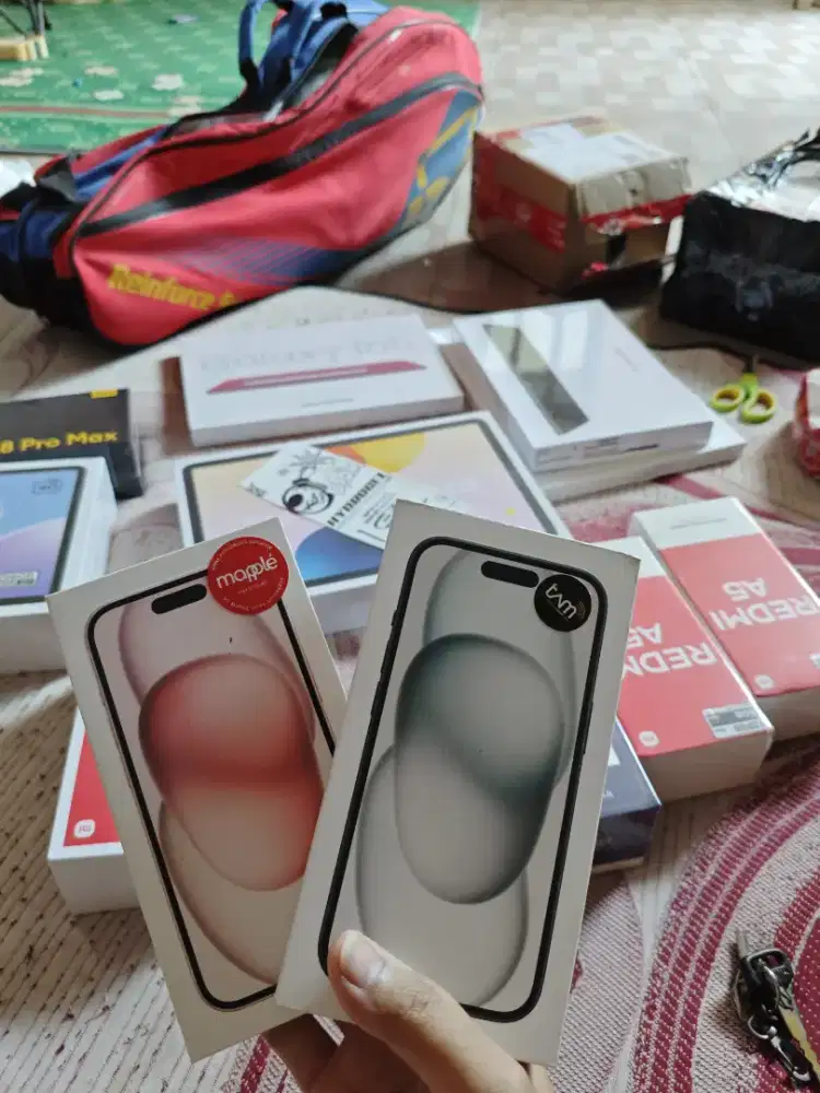 iPhone 15 pink BNIB garansi resmi tAm iBox GDN blibli