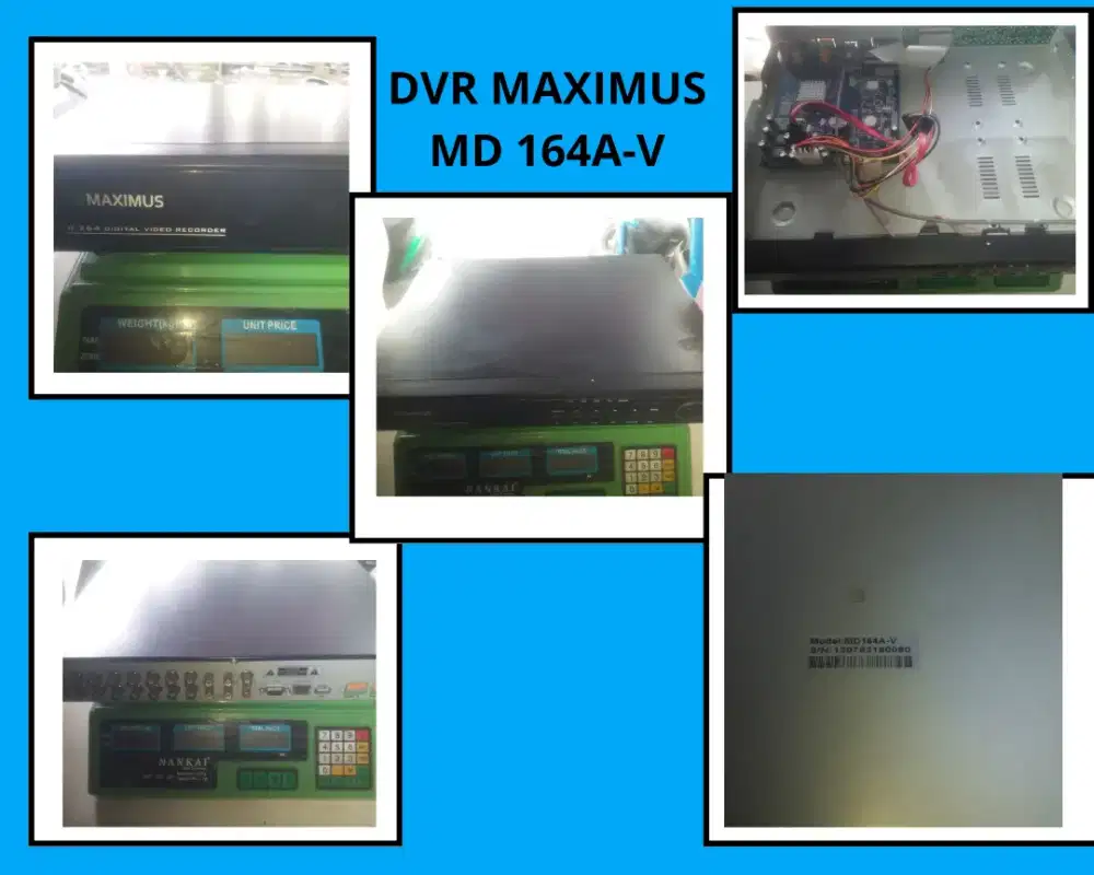DVR cctv bekas dan Hdd 2tb bekas cctv