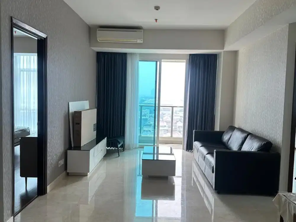 DISEWA APARTEMEN KENSINGTON TOWER ADDINGTON LANTAI 8 FULL FURNISH