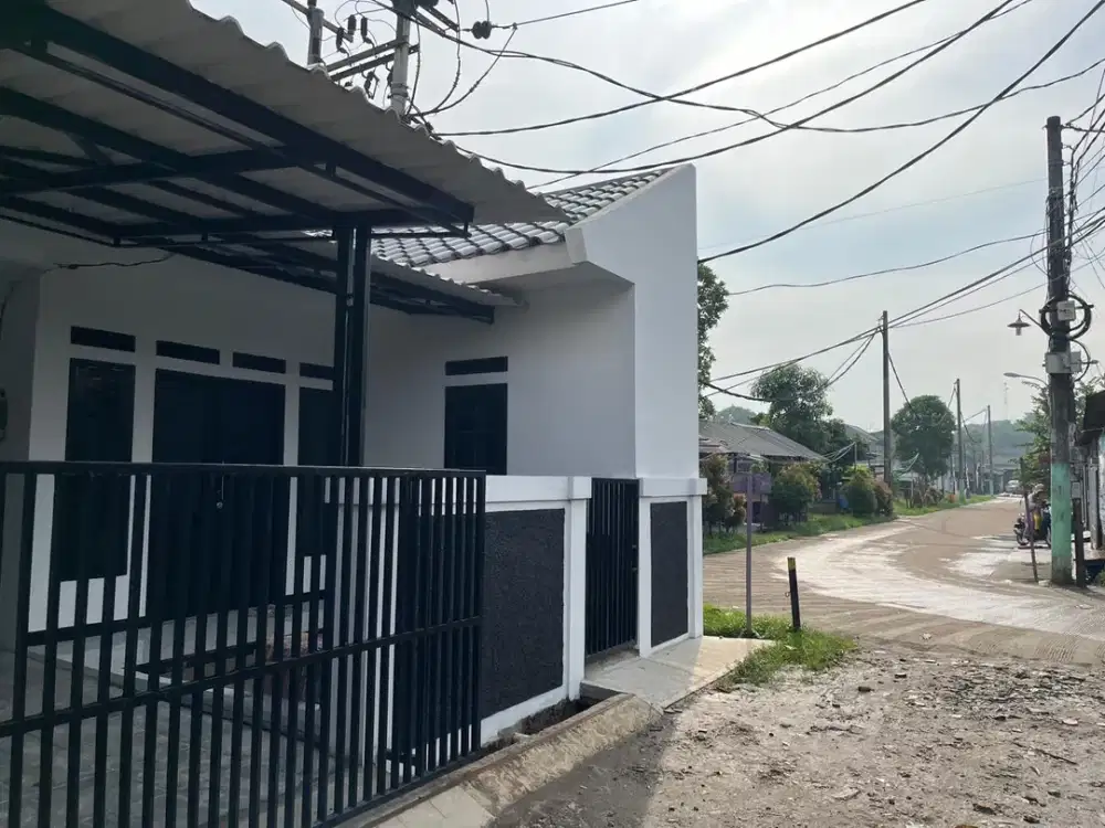 Di Sewakan Rumah BANGUNAN BARU Posisi Hook di Metro Serpong 1 CISAUK