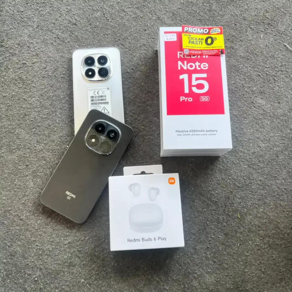 Promo spesial tukar tukar tambah redmi note 15 pro diskon  200ribu