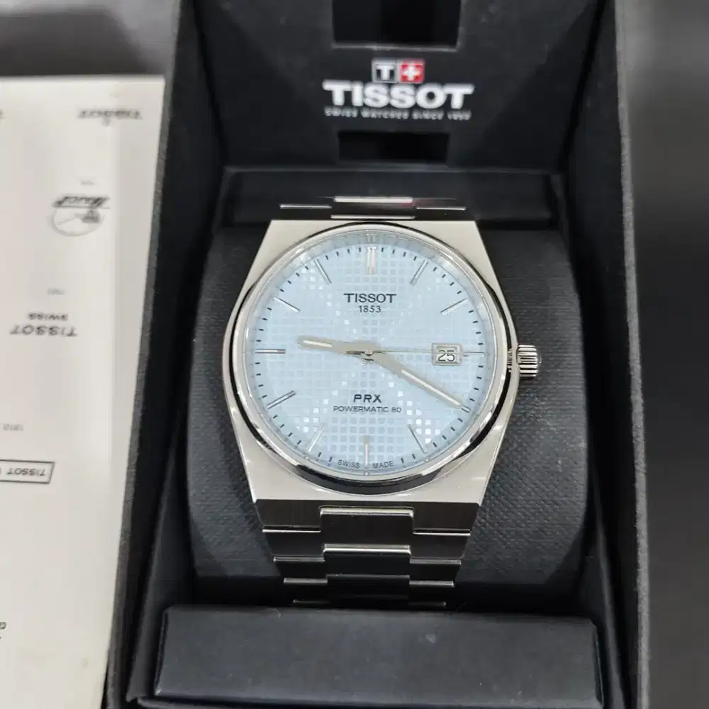 [For Sale] Tissot PRX Powermatic 80 tiffany blue automatic 40mm