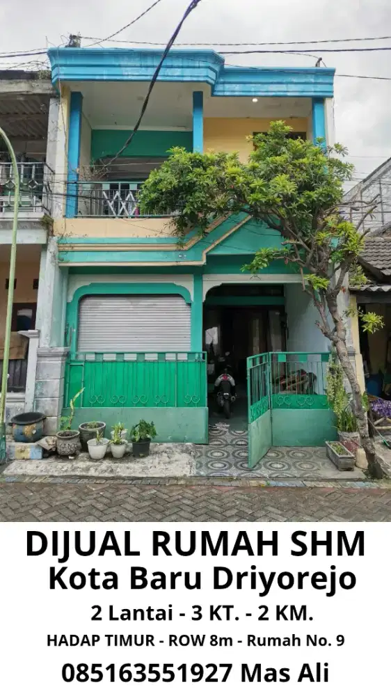RUMAH SHM DRIYOREJO - FREE BIAYA