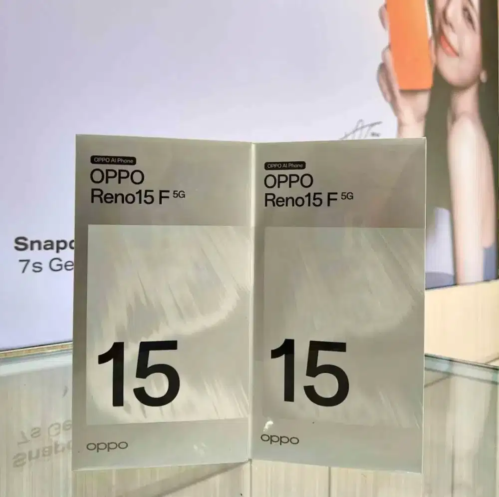 Oppo Reno 15F 5G 8/256 Garansi 12 Bulan