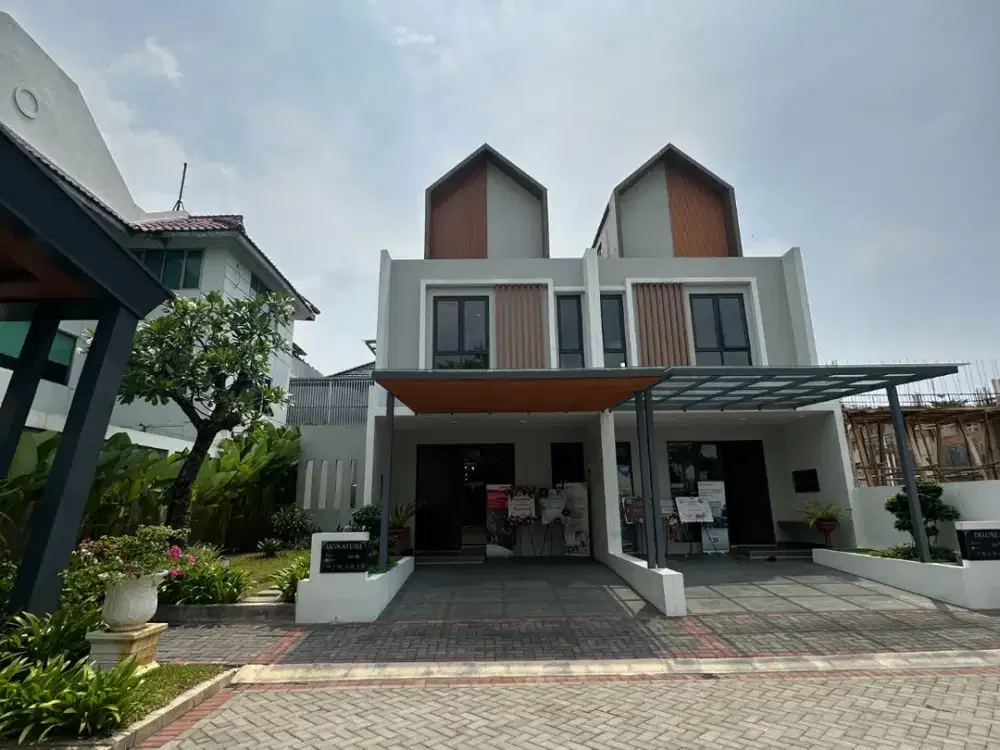 HUNIAN HIJAU 2 LANTAI + ATTIC ROOM DI TENGAH KOTA TANGERANG!