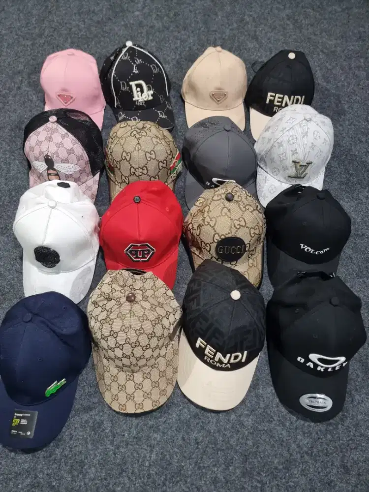 Topi brand import obral aja