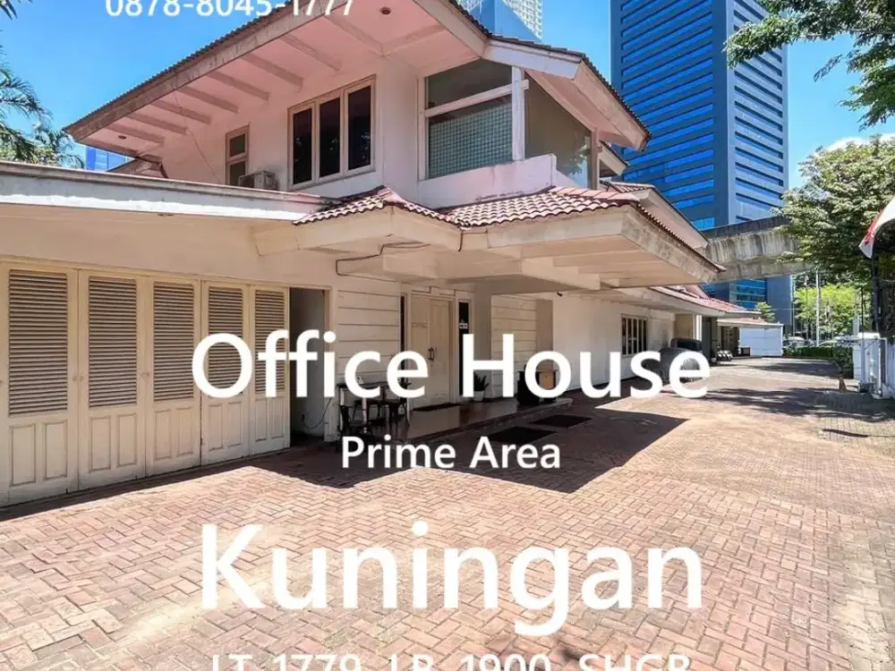 Home Office At Prime Area, Near Jl. Rasuna Said, Kuningan, Jakarta Selatan