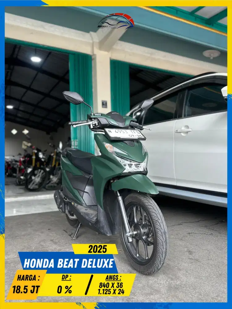 HONDA BEAT DELUXE 2025 MURAH BERKUALITAS HIKMAH MOTOR KEPUH MALANG