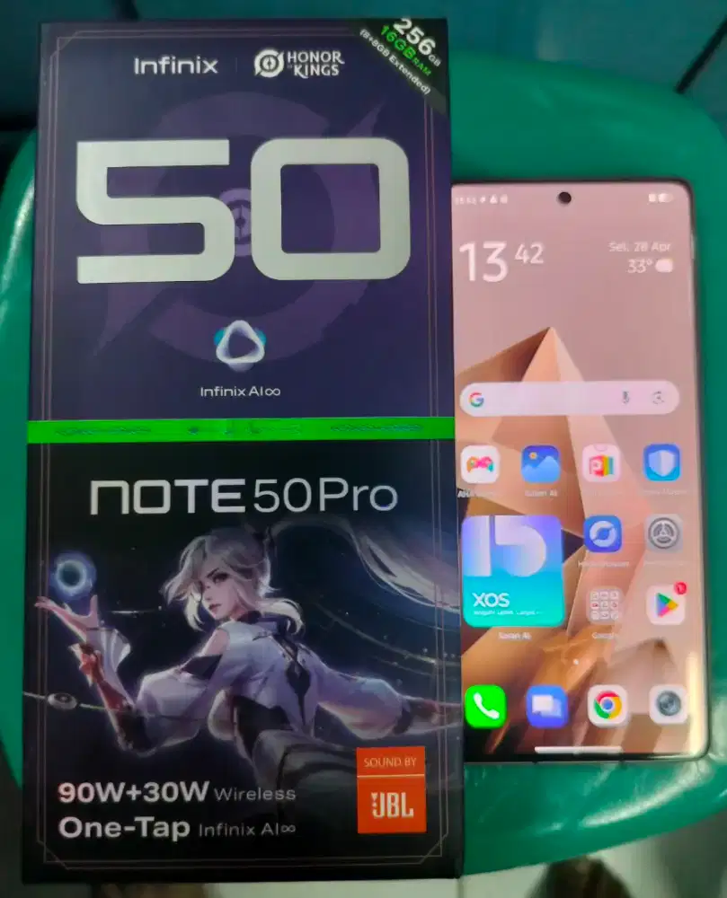 INFINIX NOTE 50PRO 8+8/256Gb FULLSETT