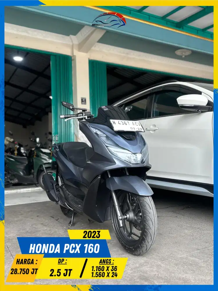 HONDA PCX 160 2023 BEKAS RASA BARU BOSSKU HIKMAH MOTOR KEPUH MALANG