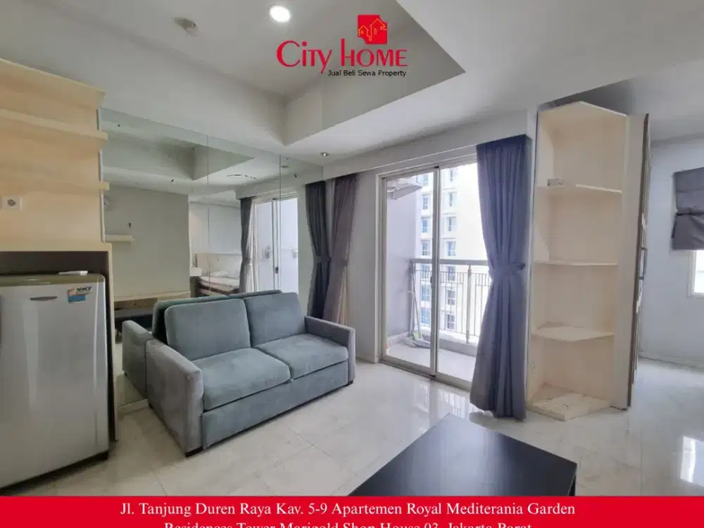 Disewakan - 1 BR Royal Mediterania Garden Apt at Podomoro City