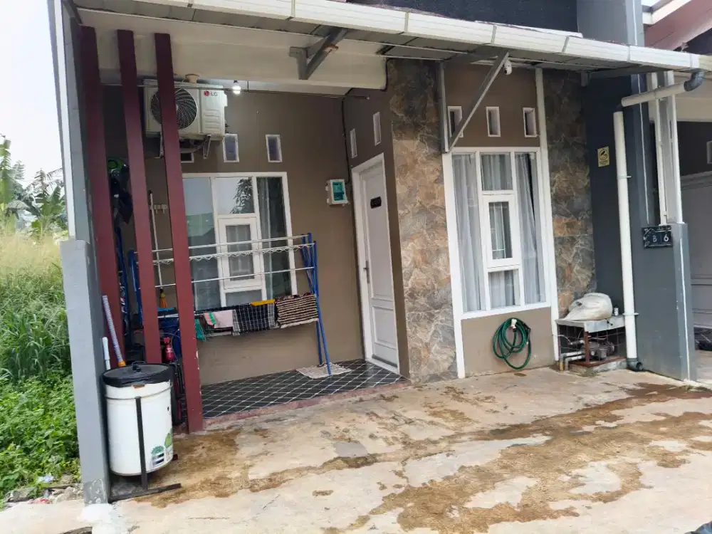 DISEWAKAN RUMAH CLUSTER PER TAHUN