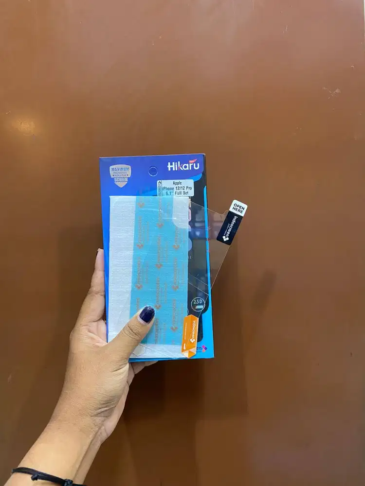 Hikaru Tempered Glass iPhone 12/12 Pro Fullset