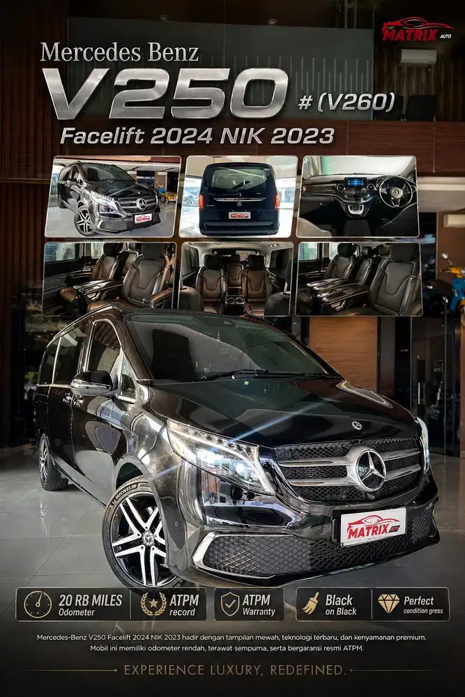Mercedes Benz V250 # (V260) Facelift 2023 ! Mercy v250! V250 !ANTIK