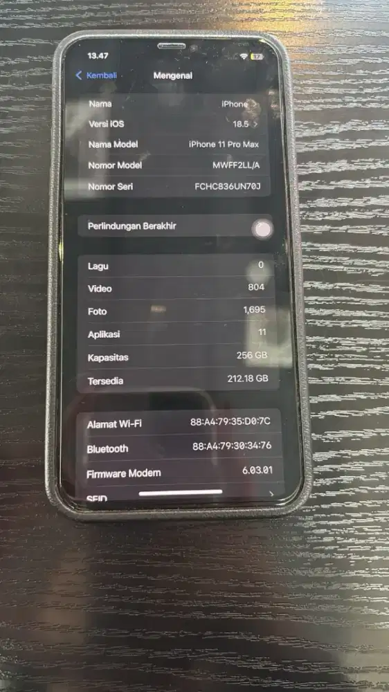 Iphone 11 promax 256GB all operator