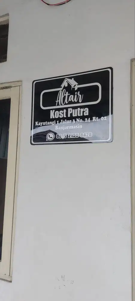Kost Putra Altair Full Fasilitas Lengkap