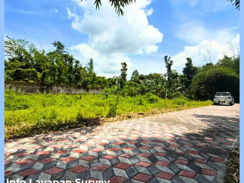 Tanah Jogja Lingkungan Kost SHM Dekat UII kaliurang