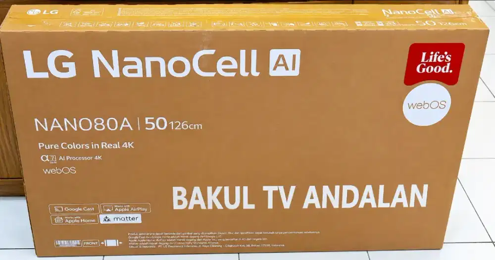 LG NANO80ASA AI TV