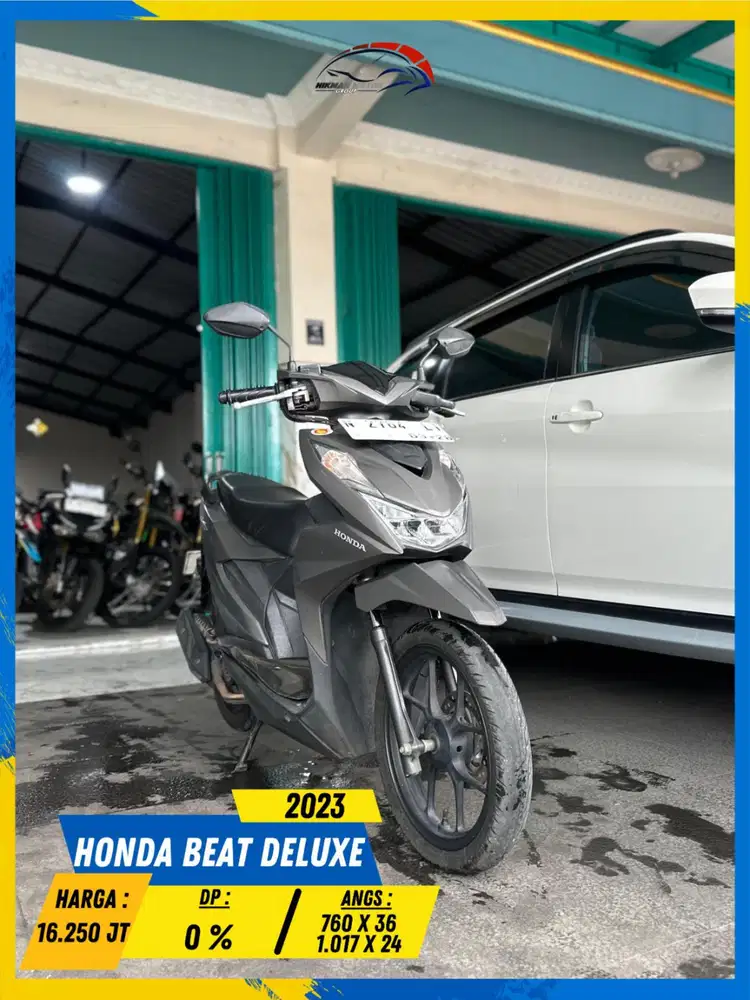 HONDA BEAT DELUXE 2023 MURAH BERKUALITAS HIKMAH MOTOR KEPUH MALANG