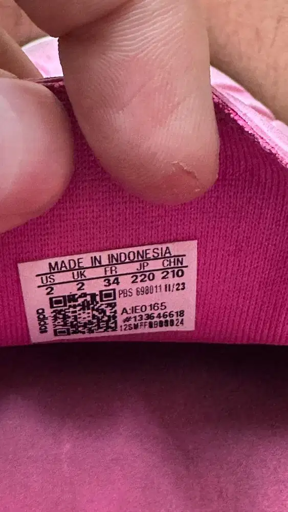 Sandal sepatu adidas ori anak