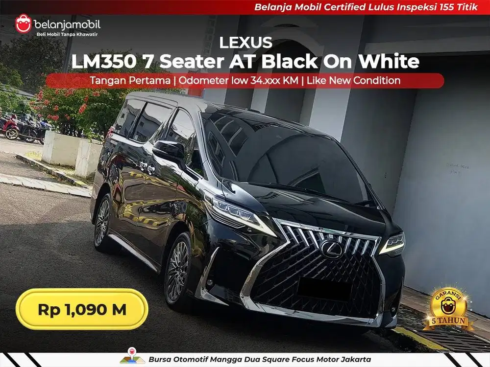 [ LOW KM 30RB KM ] Lexus LM350 LM 350 7 Seater 2022 2023