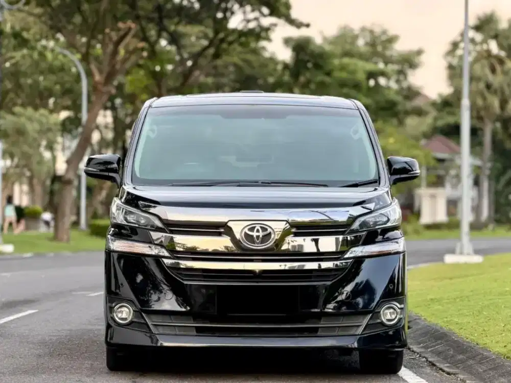 KM 80rb! CASH! Toyota Vellfire G ATPM 2015 Pilot Seat Pajak Hidup